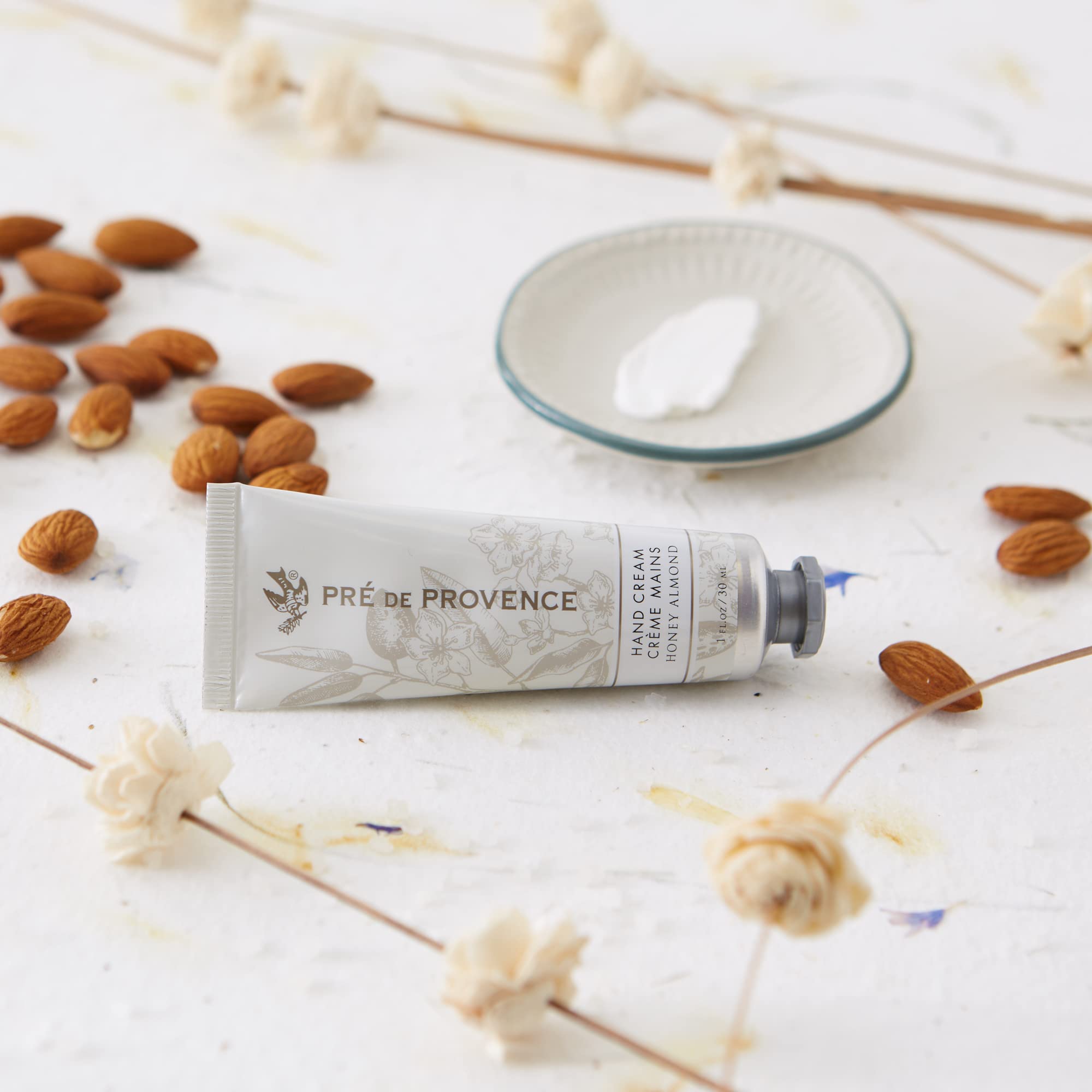 Pre de Provence Collection Shea Butter Enriched Soothing & Moisturizing, Hand Cream, 1 fl oz, Honey Almond